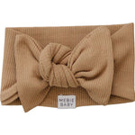 Cafe Organic Cotton Ribbed Head Wrap Milk & Baby