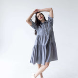 Babette Dress | Nursing Friendly Milk & Baby