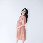 The Irene Nursing Dress Milk & Baby