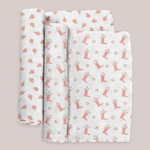 Swaddle Blanket Set | Bloomin' Boot | Milk & Baby