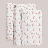 Swaddle Blanket Set | Bloomin' Boot | Milk & Baby