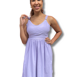 Journey Hands Free Pumping Lounge Dress (Lavender)