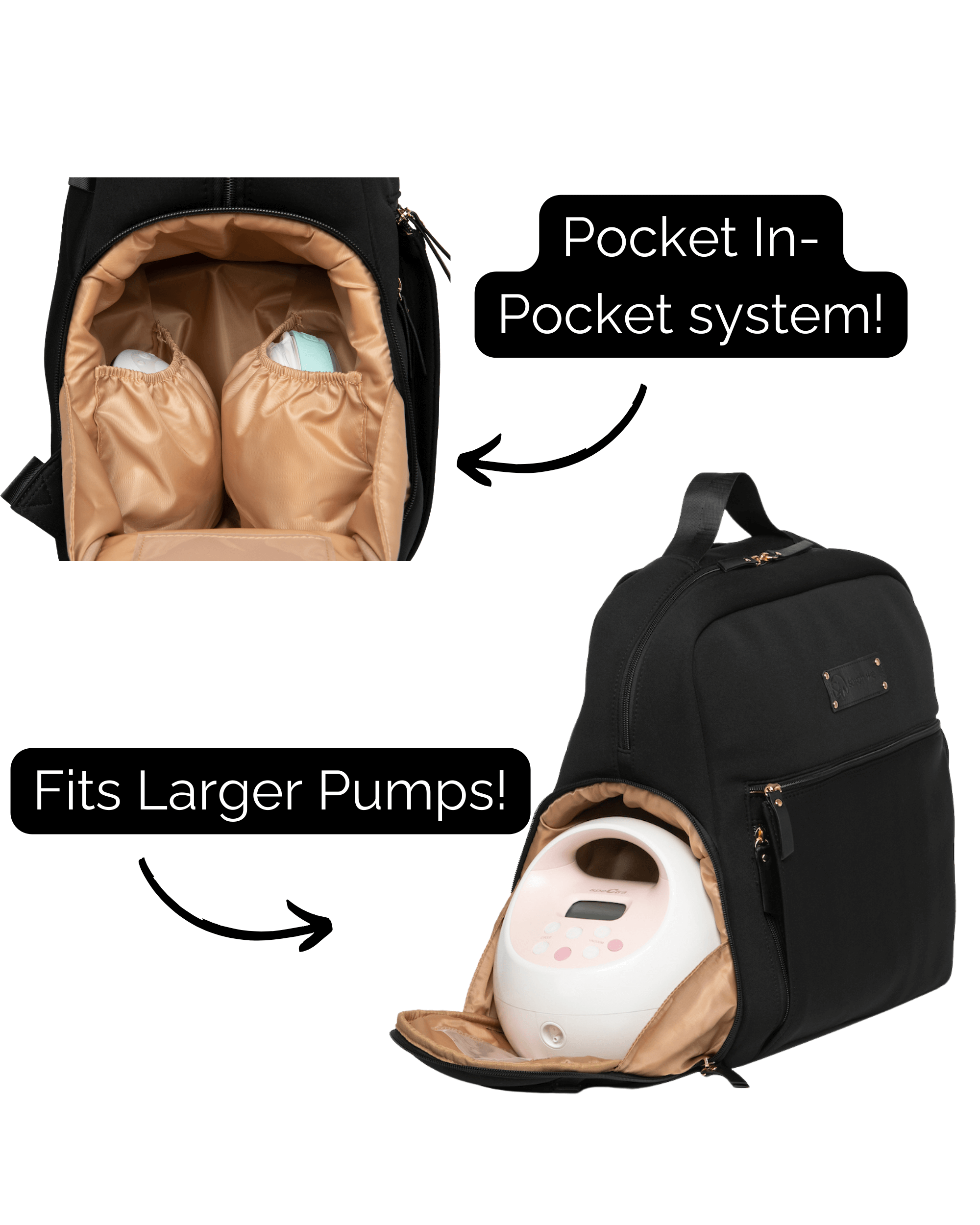 Fiona Breast Pump Backpack | Milk & Baby