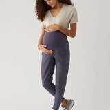 Endurance 7/8 Performance Convertible Joggers in Slate Milk & Baby