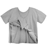 Everywhere Nursing & Maternity V-Neck Tee | The Neutrals | Milk & Baby