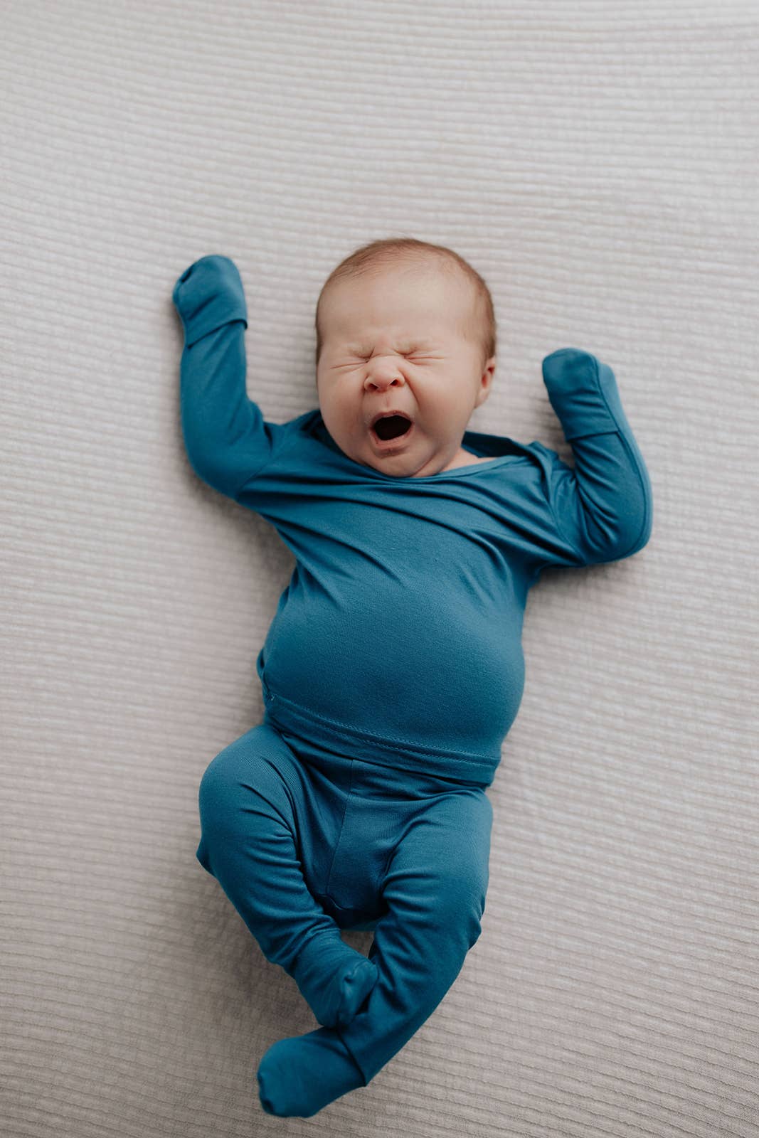 Blue Newborn Jammies | Milk & Baby