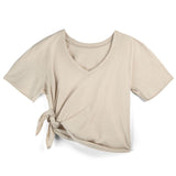 Everywhere Nursing & Maternity V-Neck Tee - The Neutrals