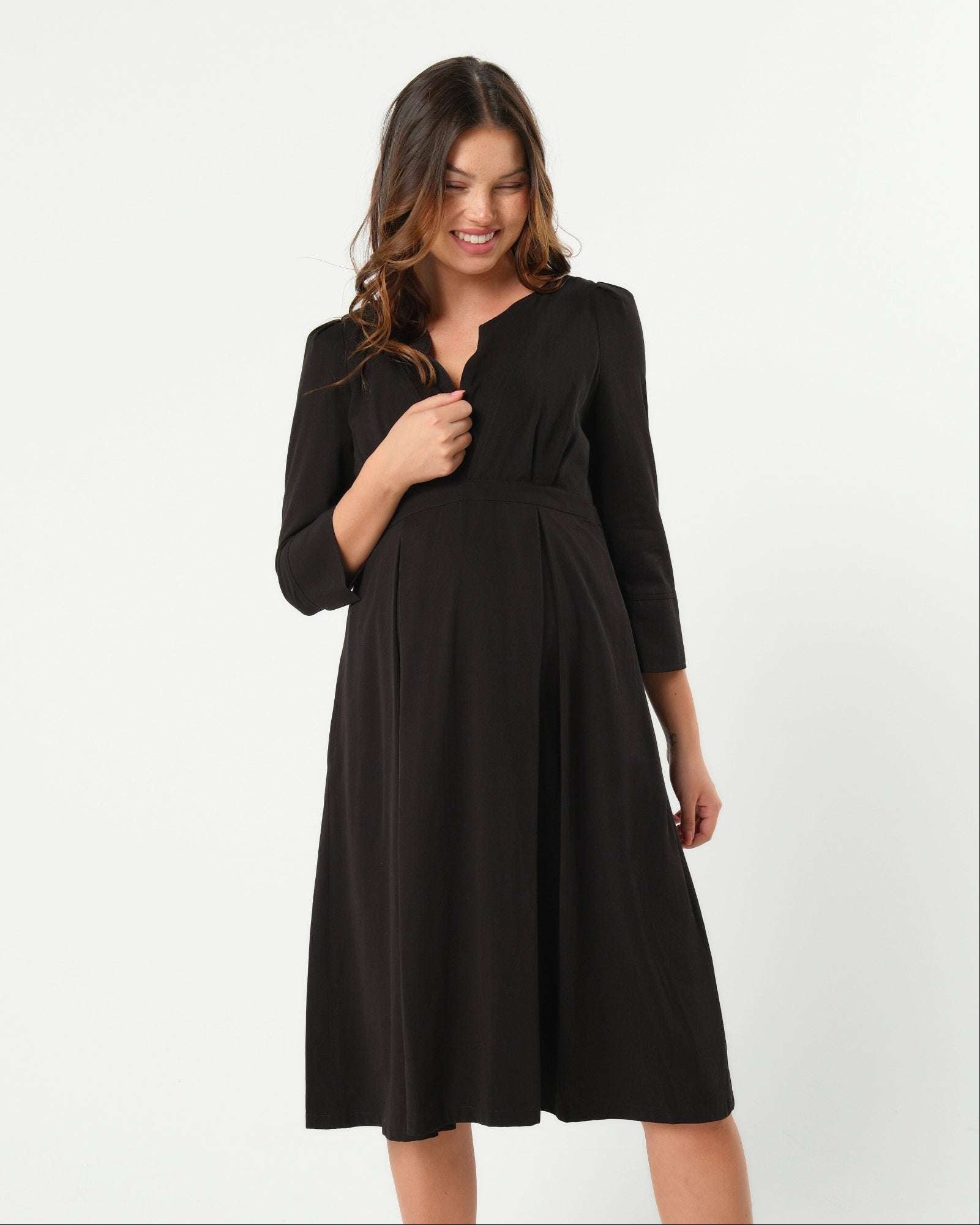 Sarah Empire Maternity & Nursing Dress | Milk & Baby