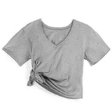 Everywhere Nursing & Maternity V-Neck Tee - The Neutrals