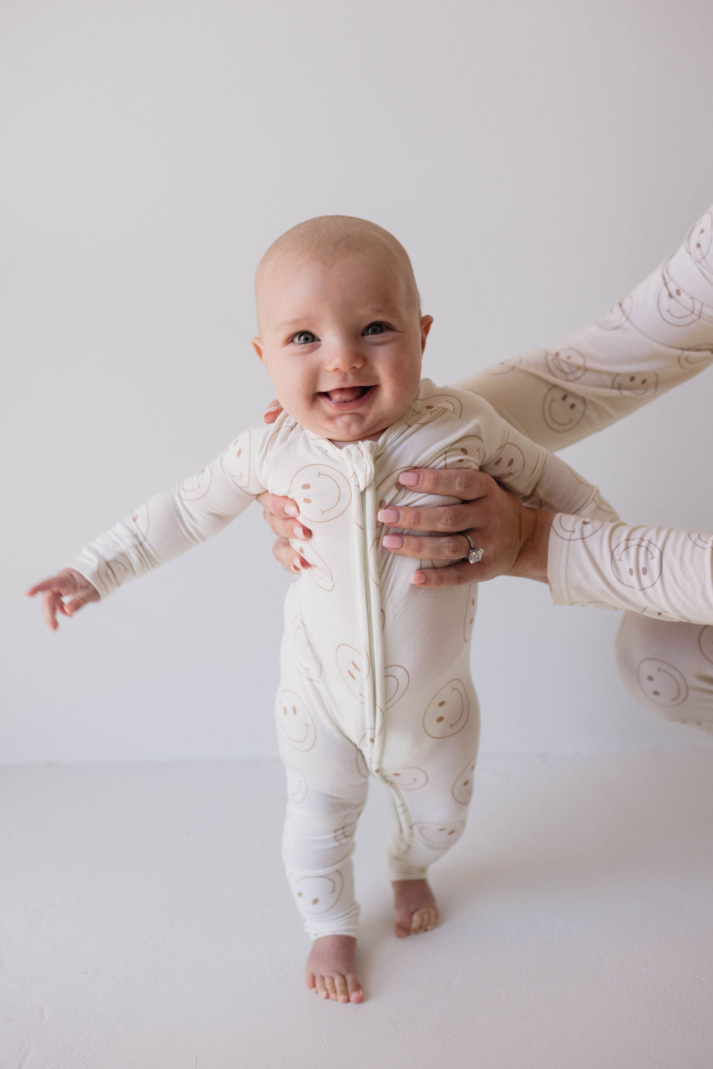 Bamboo Zip Pajamas | Just Smile