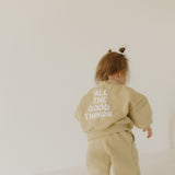 All the Good Things | Child Sweat Set