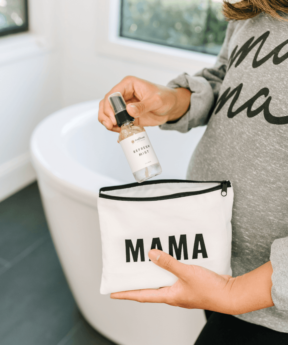 Self Care Mama Pouch Bundle Milk & Baby