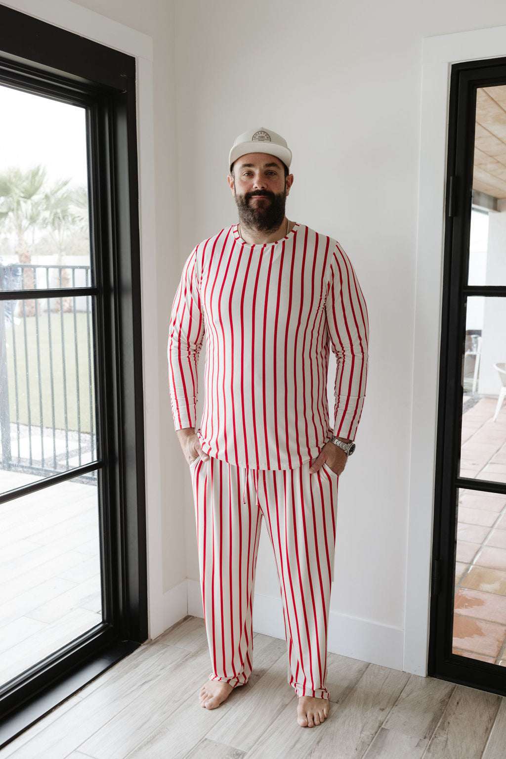 the Claus | Men's Bamboo Pajamas Milk & Baby