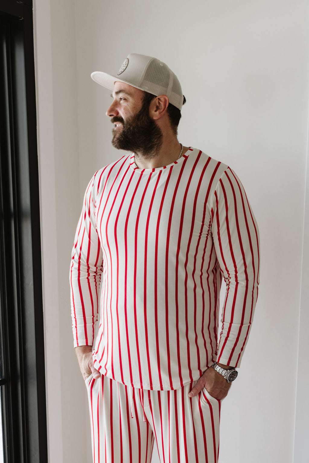 the Claus | Men's Bamboo Pajamas Milk & Baby