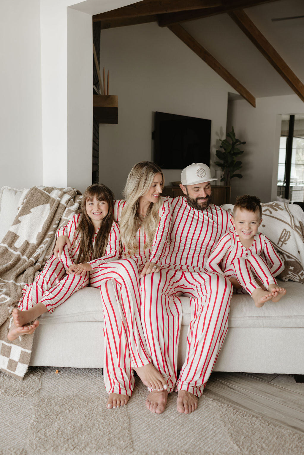 the Claus | family holiday pajamas | milk & baby