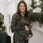 Candy Cane Lane | Women's Bamboo Pajamas Milk & Baby