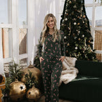 Candy Cane Lane | Women's Bamboo Pajamas Milk & Baby