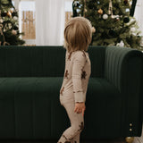 Gingerbread | Bamboo Zip Pajamas