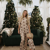 Gingerbread | Short Sleeve Women's Bamboo Pajamas