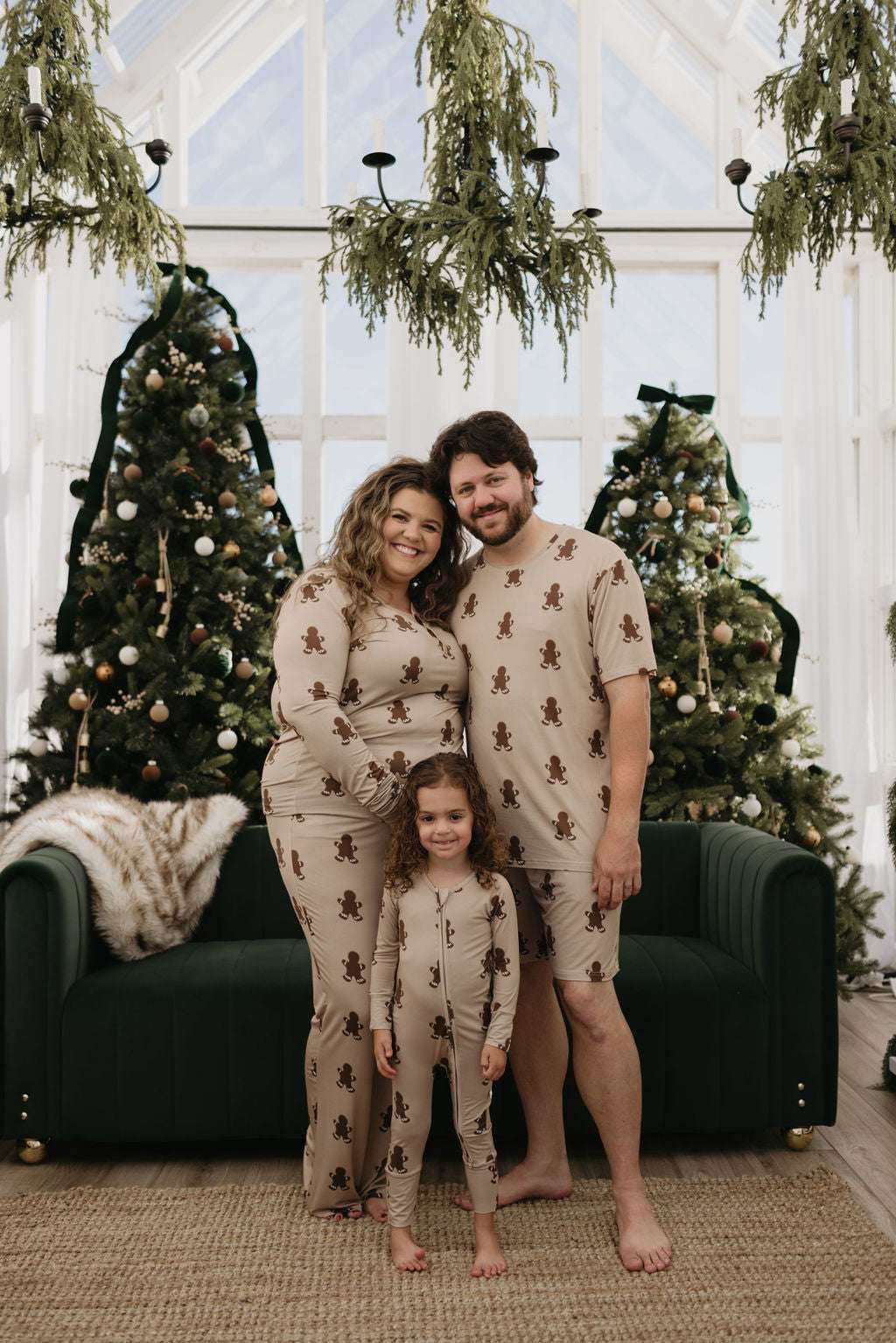 Gingerbread | Women's Bamboo Pajamas Milk & Baby