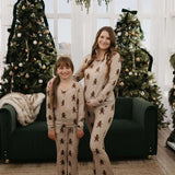 Gingerbread | Women's Bamboo Pajamas Milk & Baby