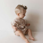 Cream Lightning | Sweatshirt Romper Milk & Baby