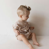 Cream Lightning | Sweatshirt Romper Milk & Baby