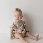 Cream Lightning | Sweatshirt Romper Milk & Baby