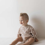 Cream Lightning | Sweatshirt Romper Milk & Baby