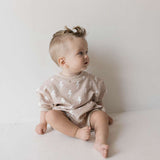 Cream Lightning | Sweatshirt Romper Milk & Baby