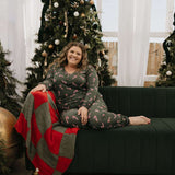 Candy Cane Lane | Women's Bamboo Pajamas Milk & Baby