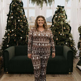 Forever Fair Isle | Women's Bamboo Pajamas Milk & Baby