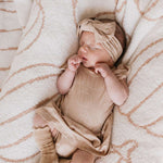 Pumpkin Pie | Bamboo Ruffle Romper Milk & Baby