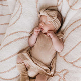 Pumpkin Pie | Bamboo Ruffle Romper Milk & Baby