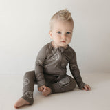 Sage Yin Yang | Bamboo Zip Pajamas