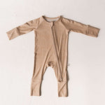 Pumpkin Pie | Bamboo Zip Pajamas Milk & Baby