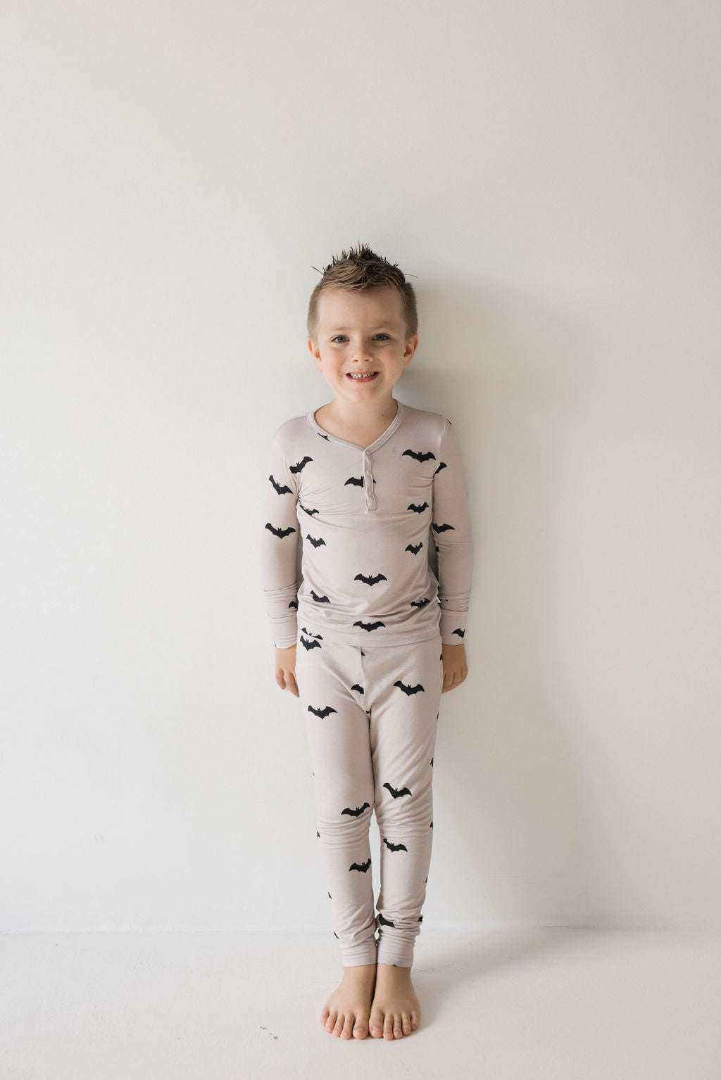 It's Bats! | Bamboo Two Piece Pajamas Milk & Baby