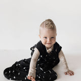 Midnight Lightning Bolt | Bamboo Sleep Sack | Milk & Baby