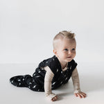 Midnight Lightning Bolt | Bamboo Sleep Sack | Milk & Baby