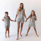 Girls Bamboo Bloomer Set | Summer Dreamin' Milk & Baby