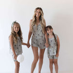 Girls Bamboo Bloomer Set | Summer Dreamin' Milk & Baby