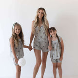 Girls Bamboo Bloomer Set | Summer Dreamin' Milk & Baby