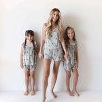 Girls Bamboo Bloomer Set | Summer Dreamin' Milk & Baby