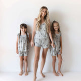 Girls Bamboo Bloomer Set | Summer Dreamin' Milk & Baby