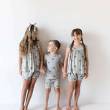 Girls Bamboo Bloomer Set | Summer Dreamin' Milk & Baby