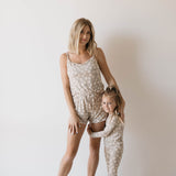 French Gray Floral | Cami Women's Bamboo Set | Milk & Baby