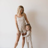 French Gray Floral | Cami Women's Bamboo Set | Milk & Baby