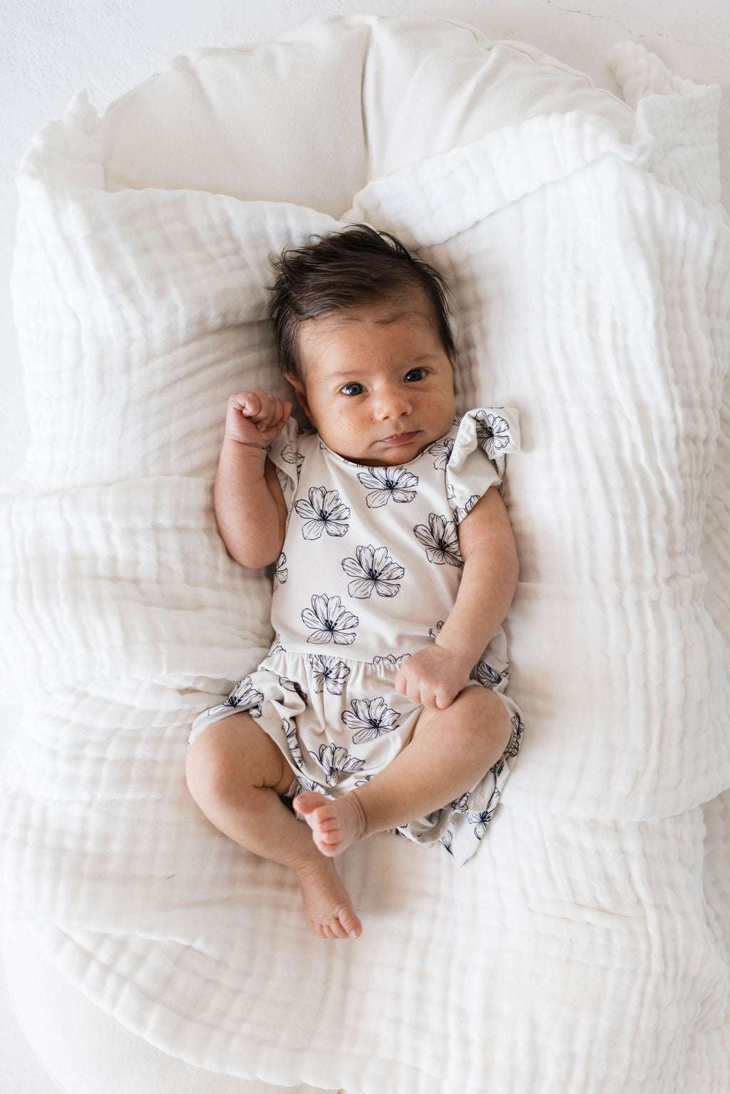 Desert Bloom | Bamboo Romper Milk & Baby