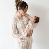 Candy Stripe | Bamboo Zip Pajamas