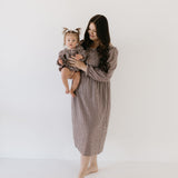 Women's Long Sleeve Dress | Chocolate Chai